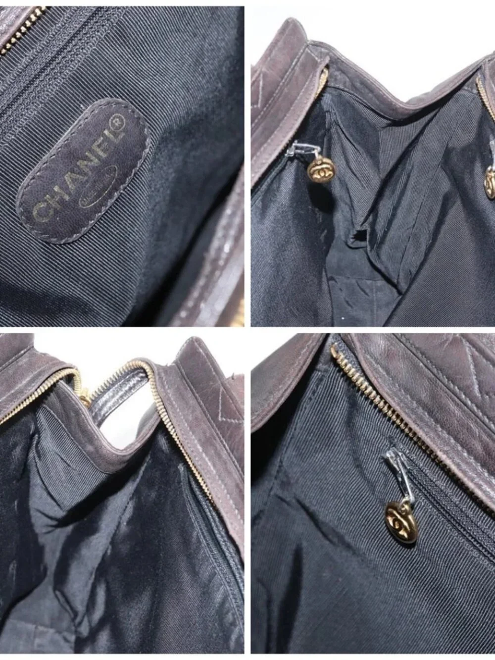 CHANEL brand	chanel color	brown